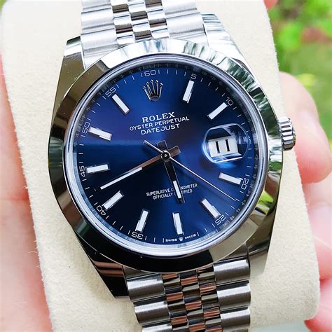 blue stick rolex
